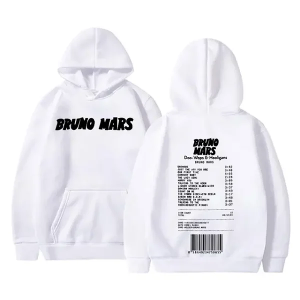 Bruno Mars Doo Wops Hooligans Hoodie