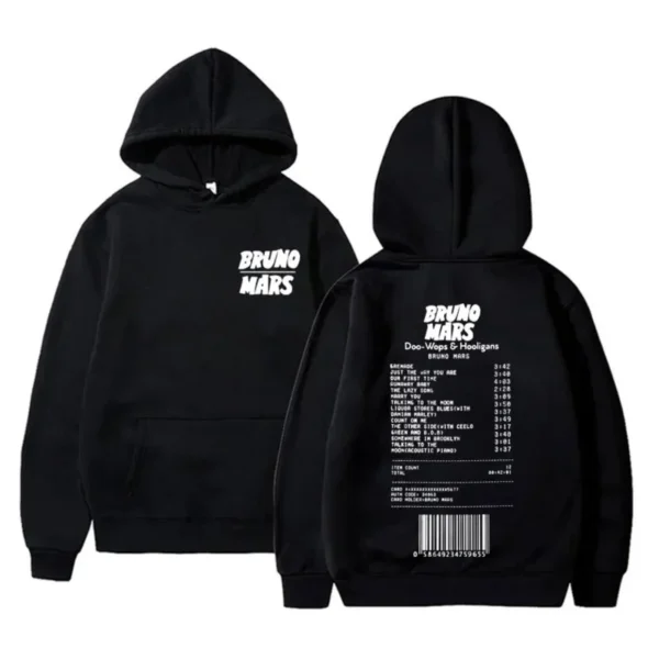 Bruno Mars Hoodie Doo Wops Hooligans