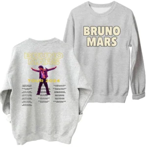 Bruno Mars Tour 2024 Sweatshirt