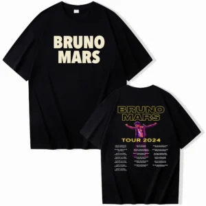 Bruno Mars Tour 2024 T-shirt