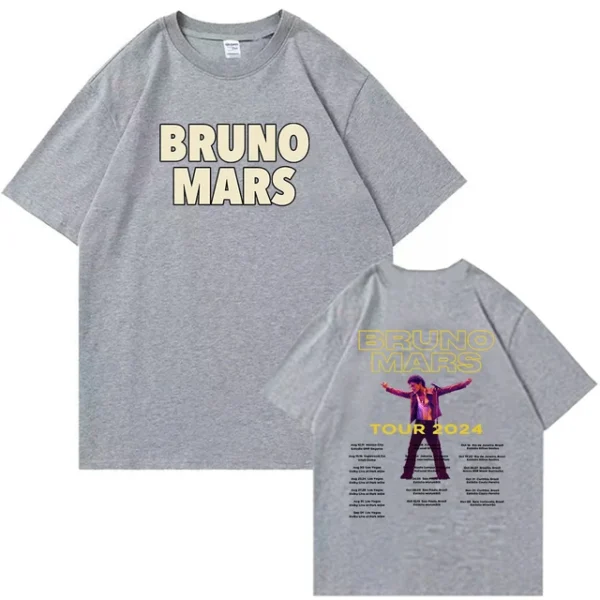 Bruno Mars Tour 2024 T-shirt