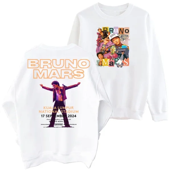 Bruno Mars Tour Sweatshirt 2024