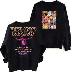 Bruno Mars Tour Sweatshirt 2024