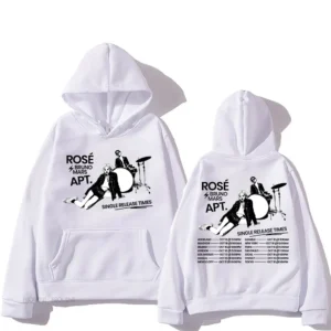 ROSÉ & Bruno Mars APT 2024 Song Hoodie